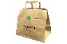 Paper bags, wide base for trays and take away